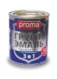 Краска по металлу Proma 3 в 1 RAL 8017 по ржавчине
