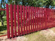 Забор из металлоштакетника под ключ 1.2 метра