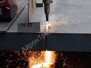 Плазменная резка стальных листов от 20 мм до 130 мм